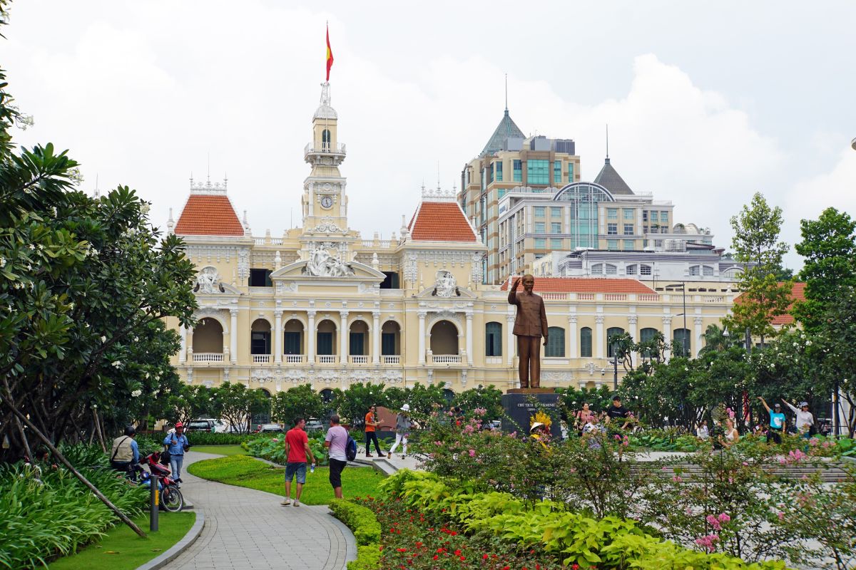 Rathaus in Saigon: Entspannung und Stadtleben in Vietnam