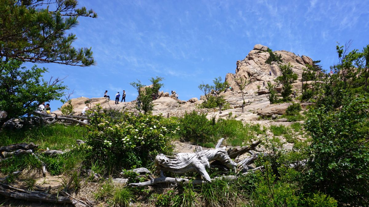 Entdecken Sie die Felsenfestung im Seoraksan Nationalpark, Südkorea