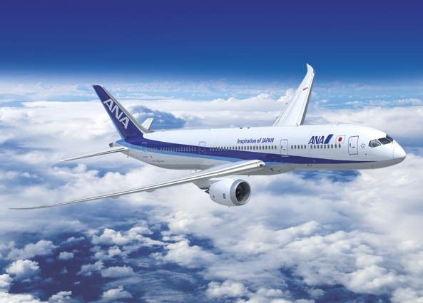 Direktflug mit 5*Airline All Nippon Airways über Japan