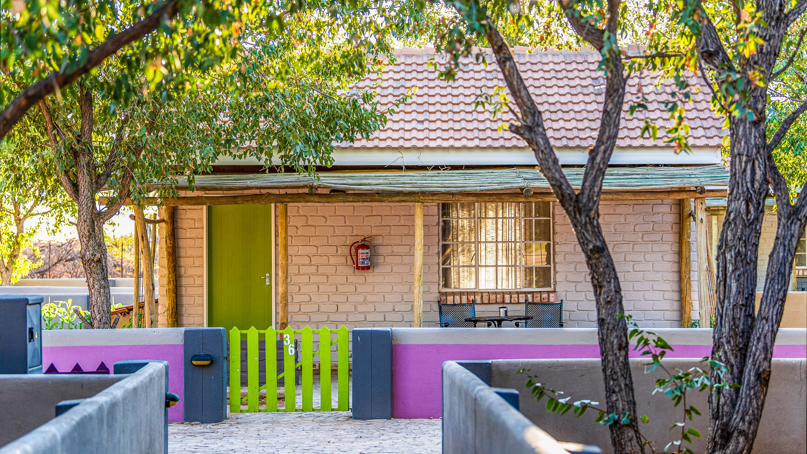 Damara Mopane Lodge Outside