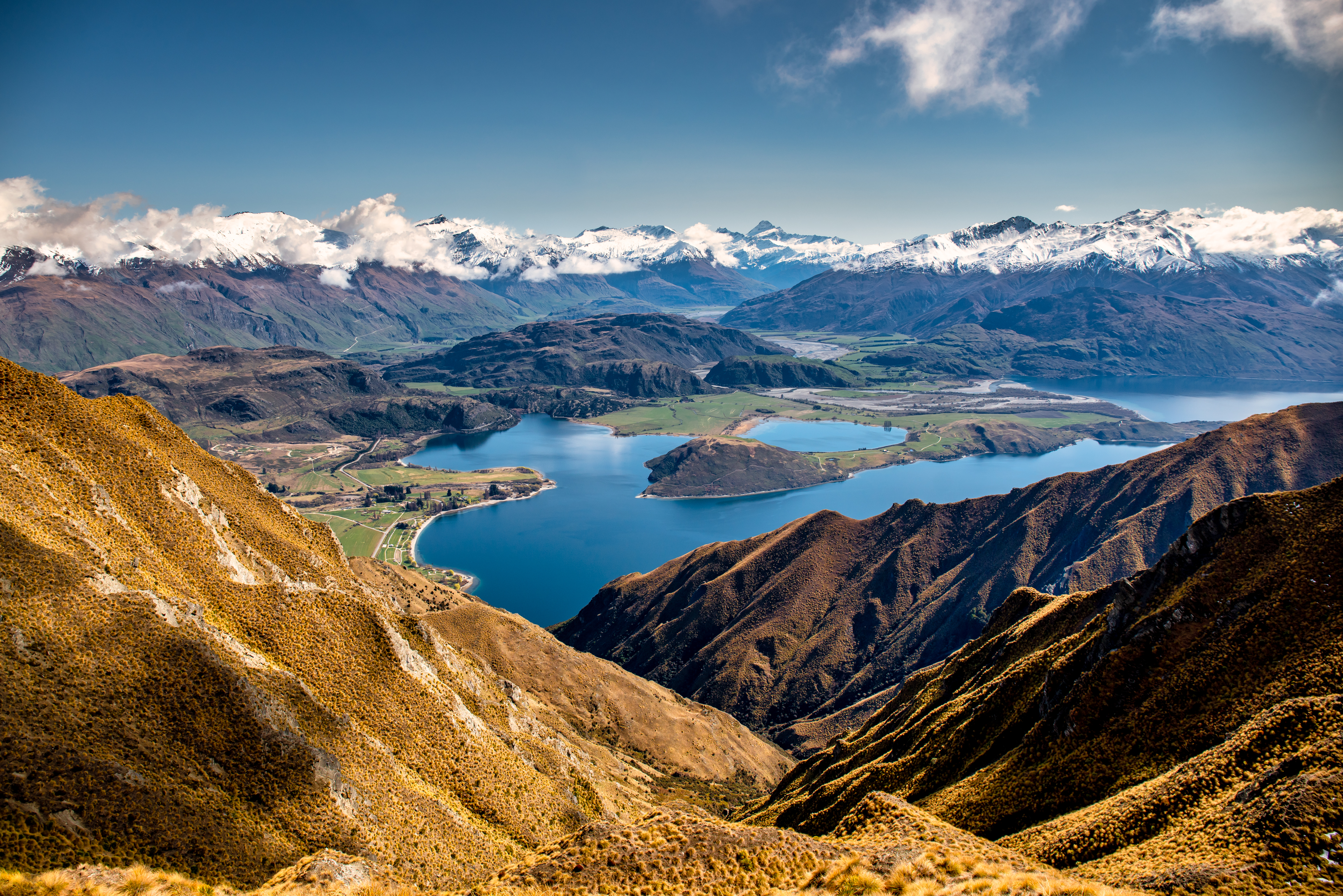 Atemberaubende Panoramablicke auf den Lake Wanaka und den Aspiring-Nationalpark