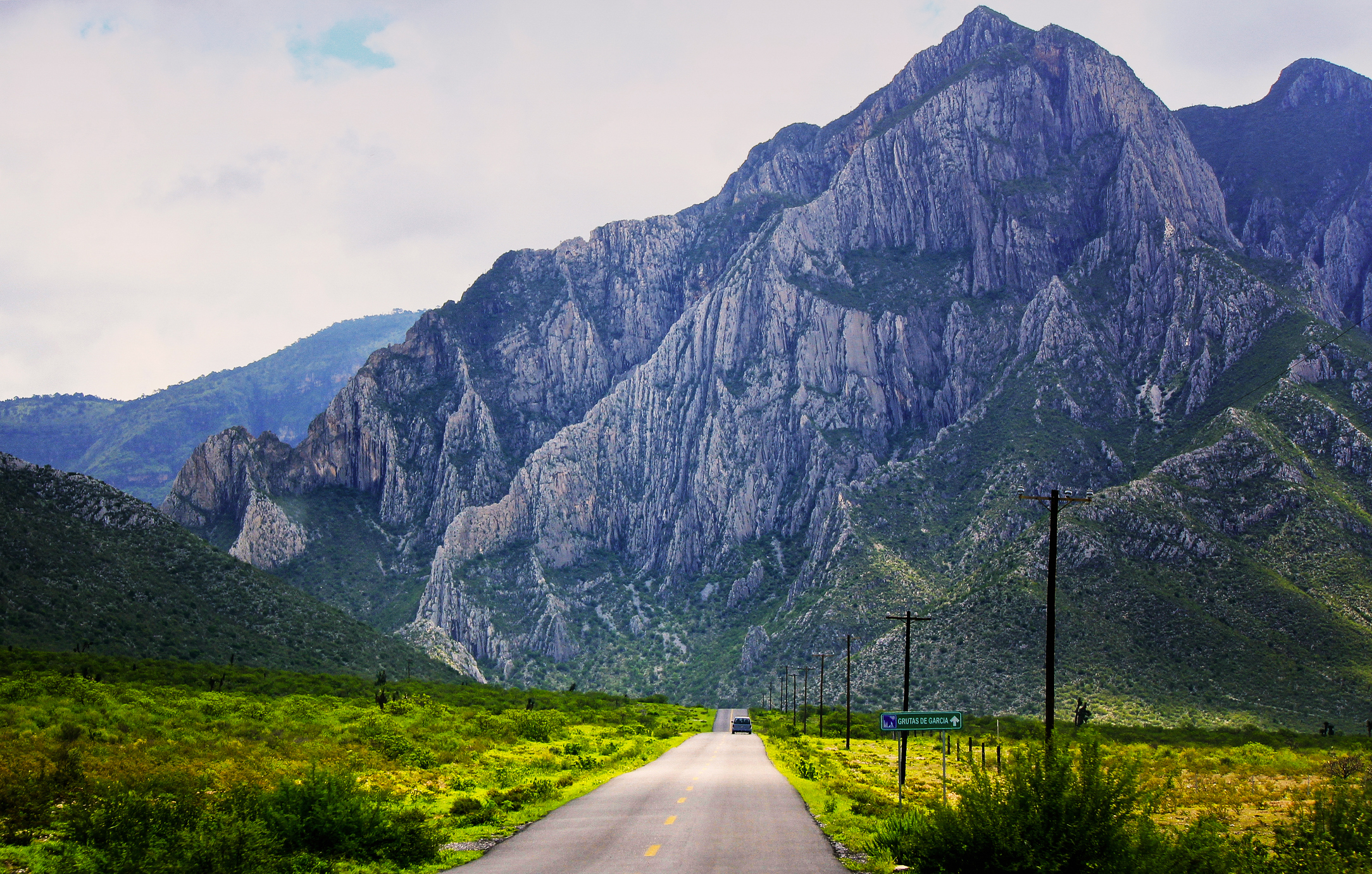 Straße im Monterrey Nationalpark