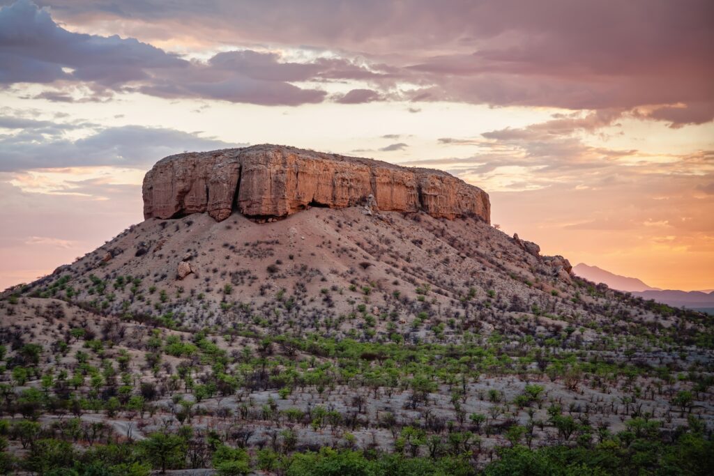 Fingerklippe Namibia