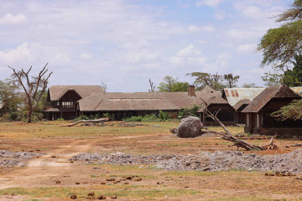 Safari Lodge im Amboseli Nationalpark