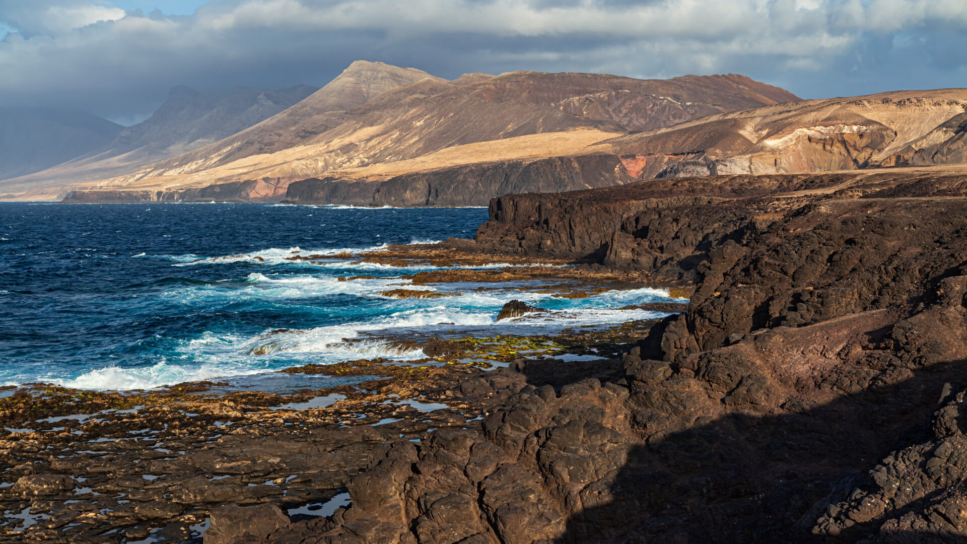Caleta de la Madera (Wood Bay), Jandia, Fuerteventura, Canary islands, Spain