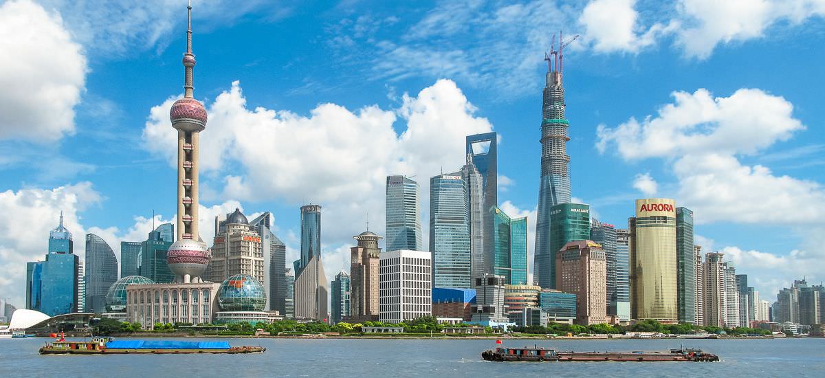 Skyline von Shanghai