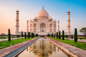 Taj Mahal Marmormausoleum, Agra
