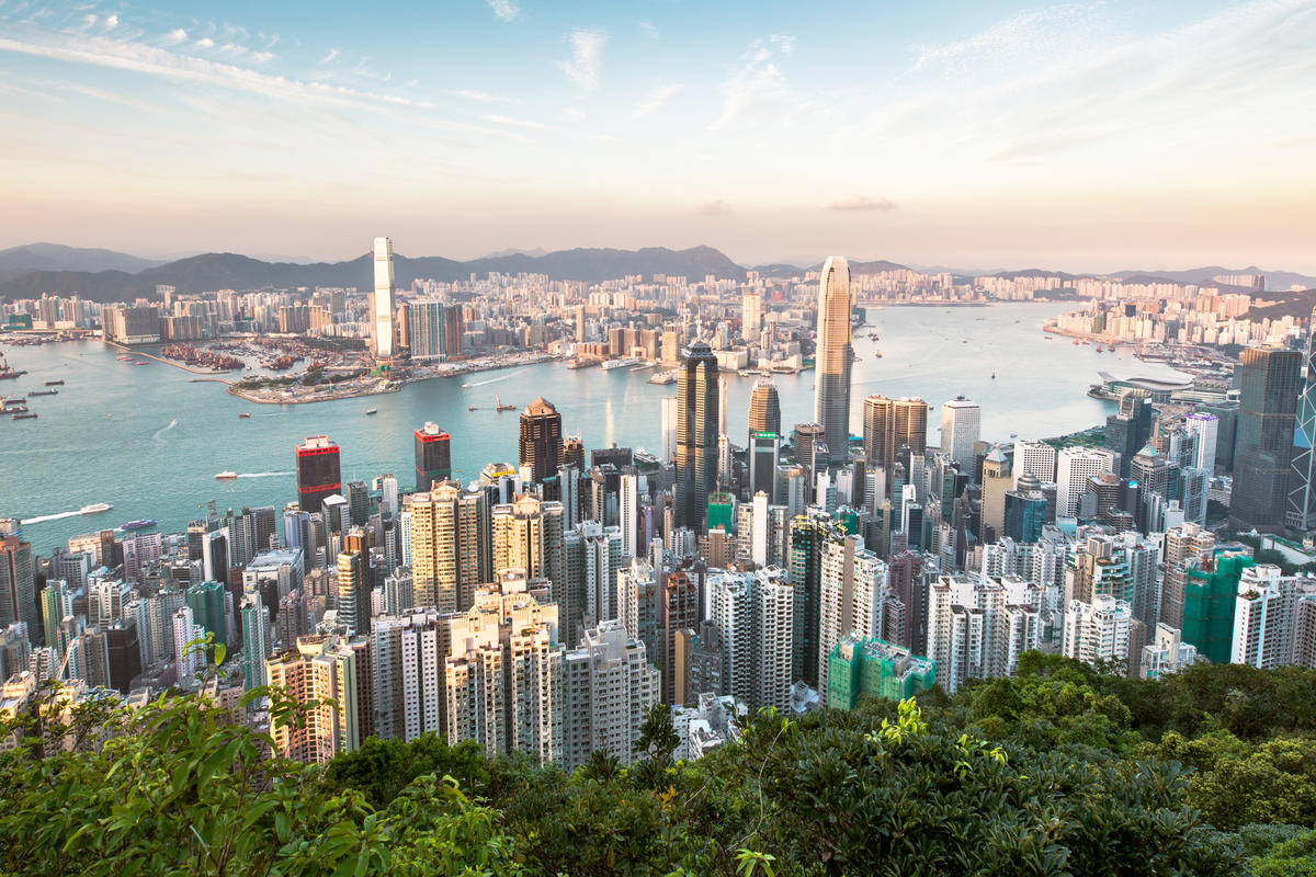 Hong Kong Skyline China
