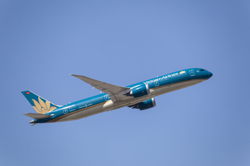 Vietnam Airlines in der Luft