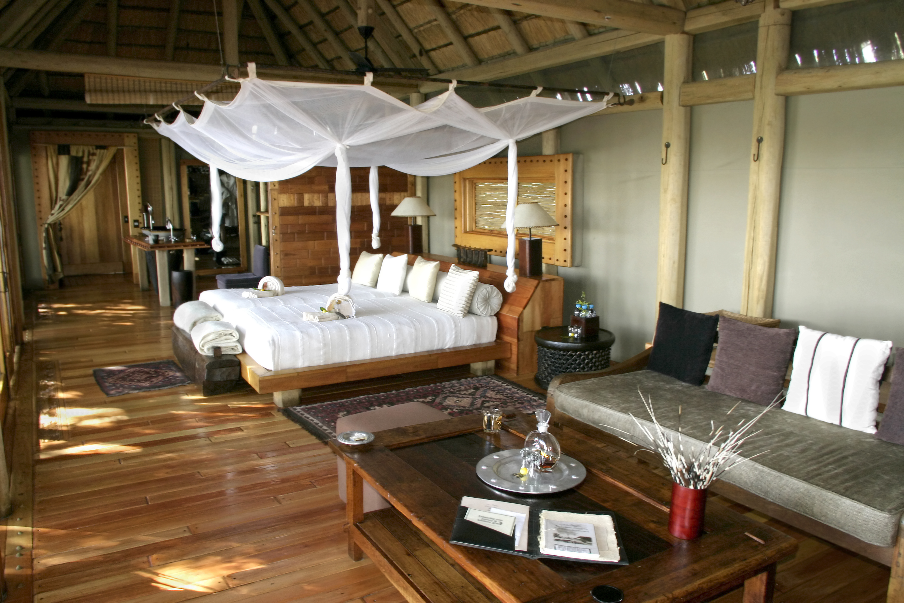 Safari-Lodge als Kostenfaktor in Botswana