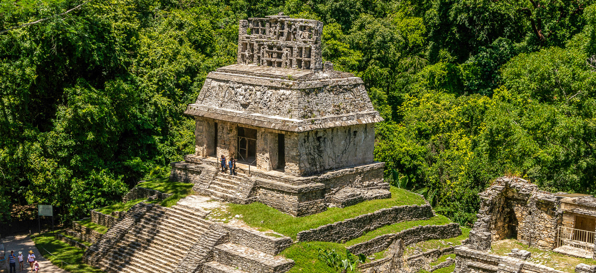 Palenque Maya Ruinen in Mexiko