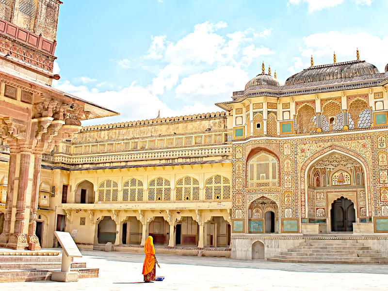Jaipur in Rajasthan auf der individuellen Indienreise