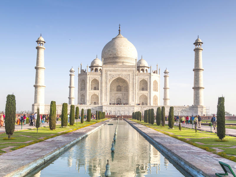 Agra auf der individuellen Indienreise Frau Galaburda
