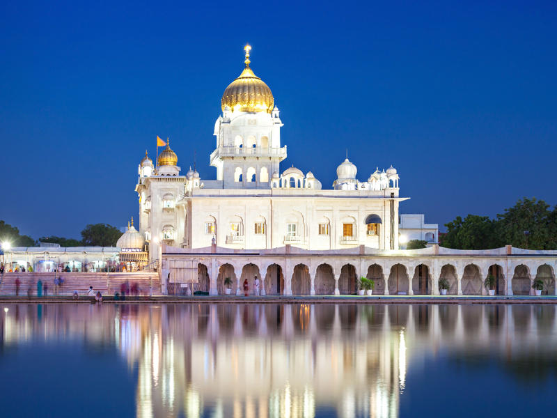 Delhi zum Abschluss der individuellen Indienreise Frau Galaburda