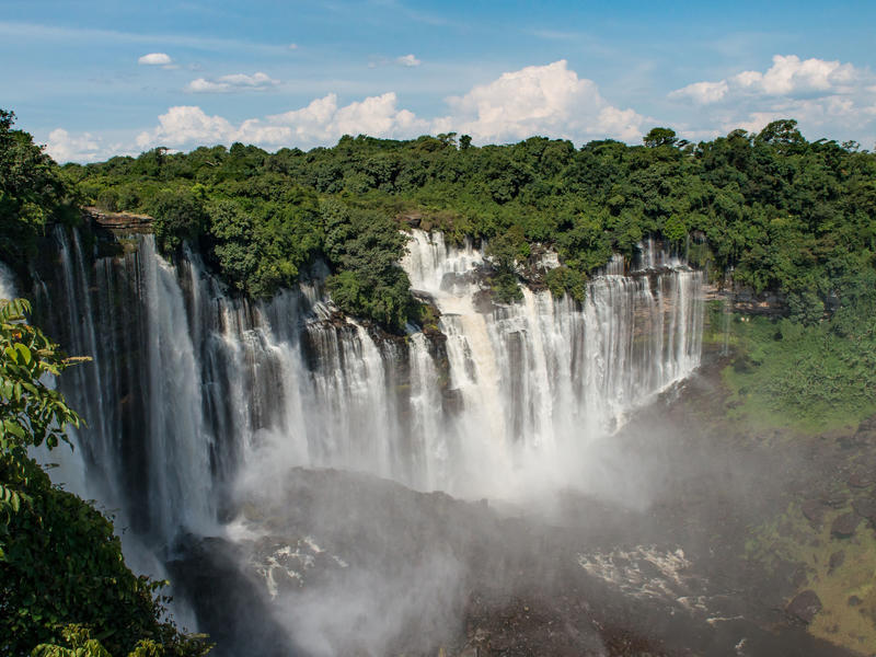 Kalandula-Wasserfälle in Angola