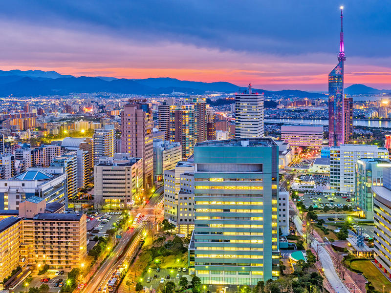 Hiroshima - Hakata in Japan