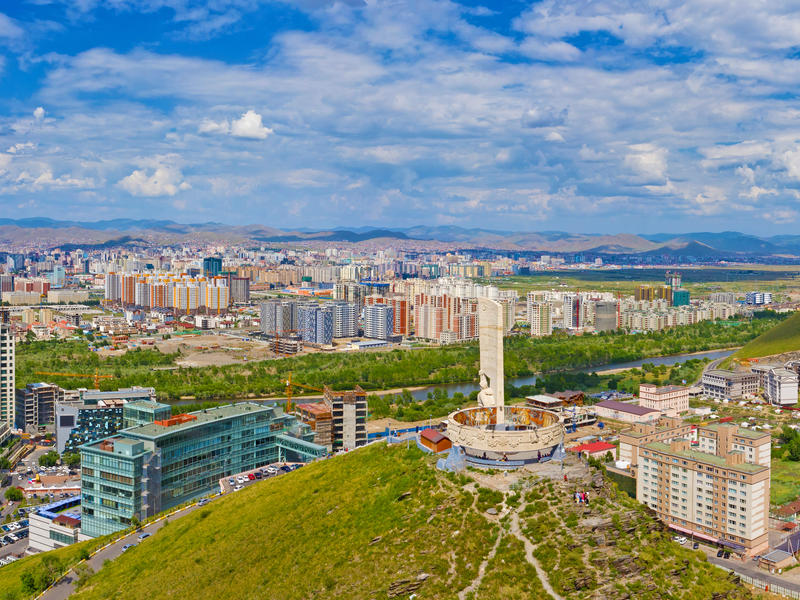 Ulaanbaatar in der Mongolei