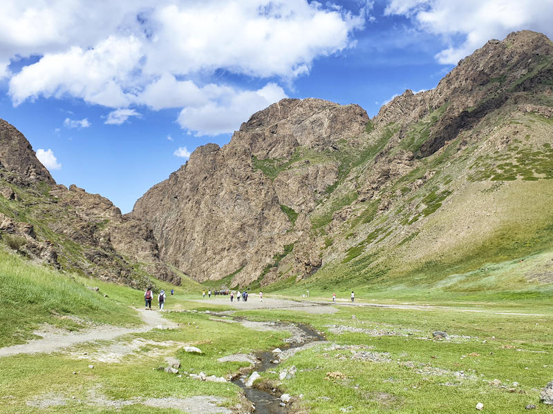 Khongoryn Els in der Gobi